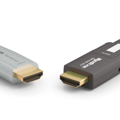 24Gbps 4-core Active Optical HDMI Cable | 4K HDR 4:4:4/60 | Kevlar strengthened | Detachable Head | Plenum & FT6 Rated